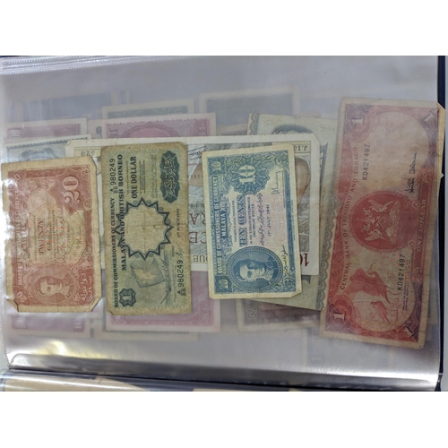 11 - World bank notes to include examples from Trinidad and Tobago, US Military payment certificates (10 ... 