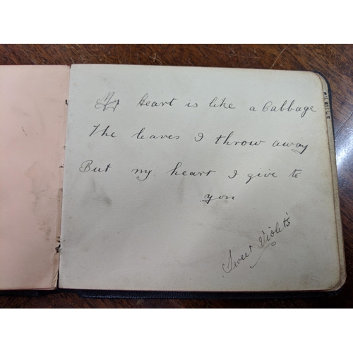 6 - An autograph book containing sketches, poems and prayers, 1916-1918, Location:CAB