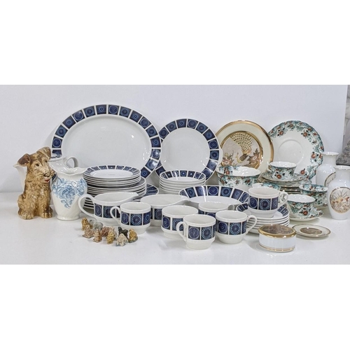 64 - Mixed ceramics to include a Midwinter part dinner/tea service, a late 19th century part tea service,... 