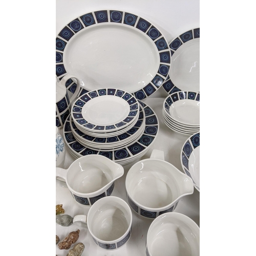 64 - Mixed ceramics to include a Midwinter part dinner/tea service, a late 19th century part tea service,... 