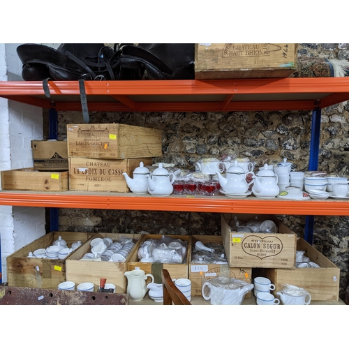 78 - A quantity of Dudson, Villeroy & Boch and Royal Doulton table wares to include coffee and teapots, c... 