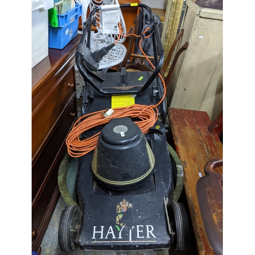 75 - A Hayter Hobby 41 electric lawn mower, Location:75