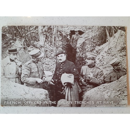 246 - Military related postcards through the ages to include WW1 official war photograph series III postca... 