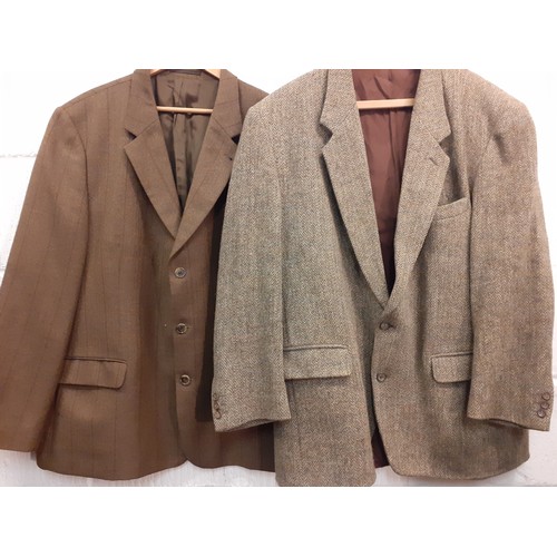 173 - Three gents jackets comprising 2 Dunn & Co Harris Tweed and a Canda, approx 44