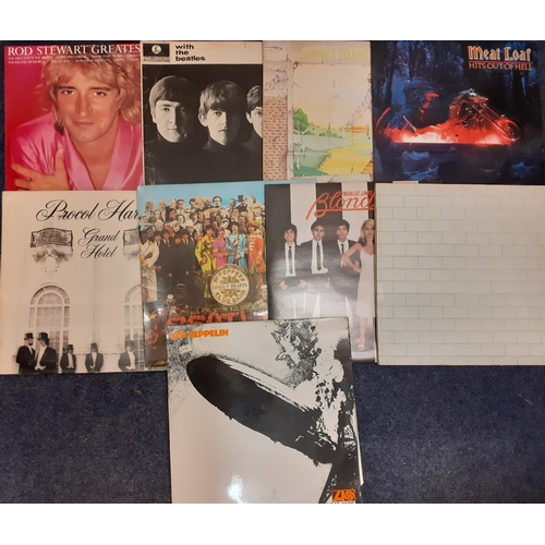 203 - A small quantity of mainly 1970's and 1980's LP's to include 1969 Led Zeppelin (matrix K40031, initi... 