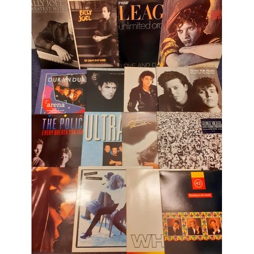 204 - A quantity of mainly 1980's LP's and 12