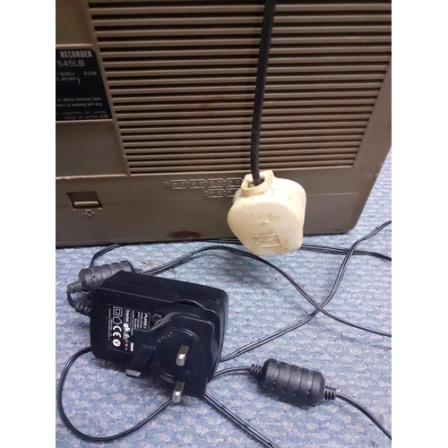 207 - A modern Pure radio together with a Retro portable JVC music centre. Location:RAF