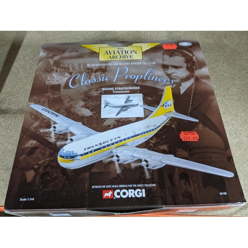 282 - The Aviation Archive classic Propkins boxed Corgi die cast model aeroplanes
Location: G