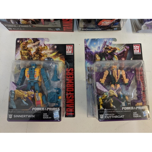 293 - Eight toys to include Eanthrise Transformers power of the Primes and Combiner Wars Transformers
Loca... 