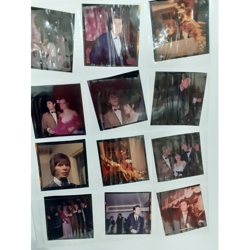 221 - A collection of 36 original colour transparencies of Cliff Richard, sold with Copyright. Location:1.... 