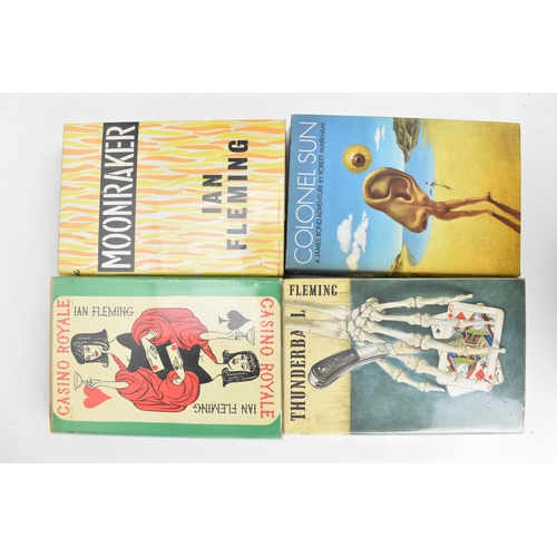 169 - Ian Fleming - A full set of fourteen 1st and early editions James Bond 007 books published by Jonath... 