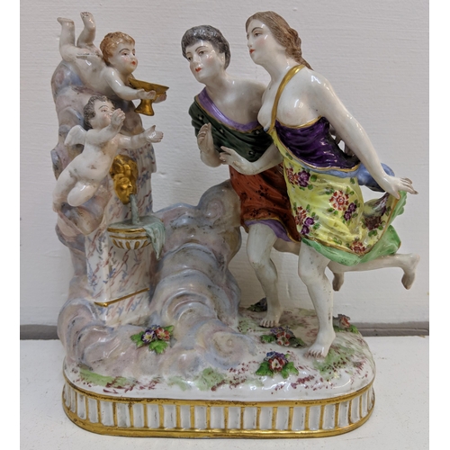 357 - A pair of late 19th century porcelain figure groups in the Meissen style A/F
Location:LWB