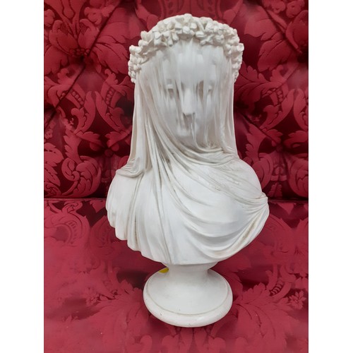 A Parion style bust of a veiled lady, 36cm H
Location:2.1