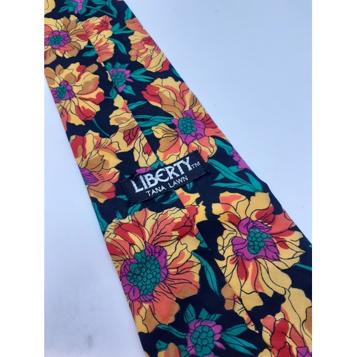 126 - A quantity of 30 gents neck ties to include the designers Liberty Tana Lawn, 2x Hugo Boss, Pierre Ba... 