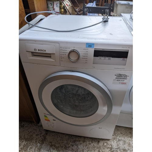 108 - A Bosch Serie 4 Eco silence Drive washing machineLocation:LWF/G