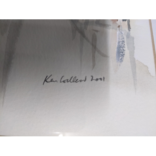 72 - A selection of signed limited edition prints and watercolours to include Paul Stafford - The Curlew ... 