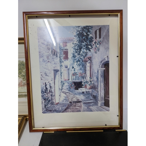 72 - A selection of signed limited edition prints and watercolours to include Paul Stafford - The Curlew ... 