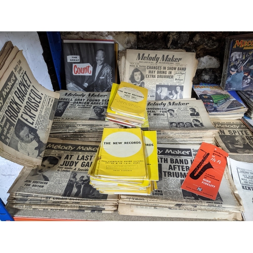 88 - A collection of magazines and periodicals to include those on music, trains, nature, photographic an... 