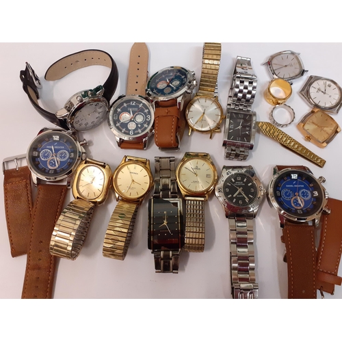 176 - A collection of gents wristwatches to include Sekonda, Daniel Hechter, Citizen and Lorus, a quantity... 