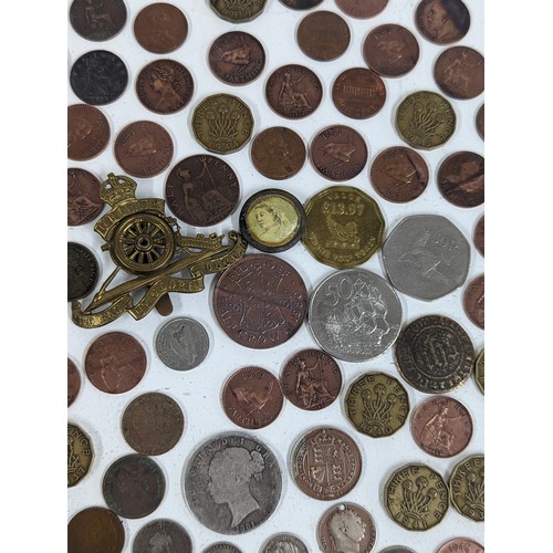 224 - World Coins - a collection comprising of George IV 1826 and Victoria 1881 Halfcrowns, George III Six... 