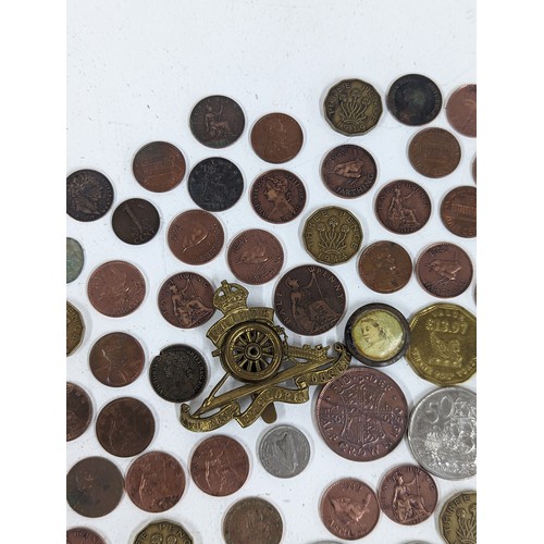 224 - World Coins - a collection comprising of George IV 1826 and Victoria 1881 Halfcrowns, George III Six... 