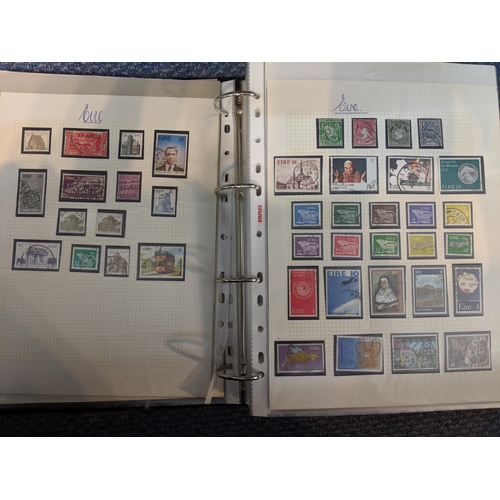 215 - World stamps to include 19th century and later examples, Chinese, Indian and a postcard album to inc... 