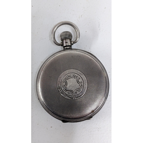 211 - An early 20th century silver open faced keyless wound pocket watch
Location: CAB 1