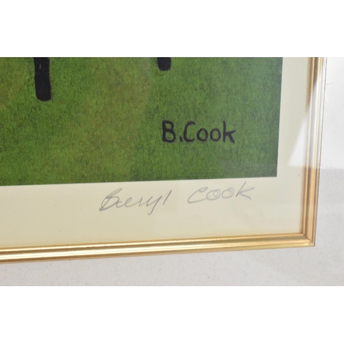 Beryl Cook (1926-2008) 'Tea In The Garden' signed limited edition