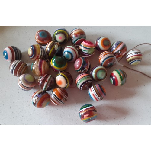 45 - Four 1980's colourful 'sweetie' resin necklaces, 2 signed Sobral (Carlos Sobral, Brazil), a 'sweetie... 