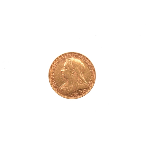 27 - United Kingdom - Victoria (1837-1901), Gold Sovereign, dated 1896, Melbourne mint,