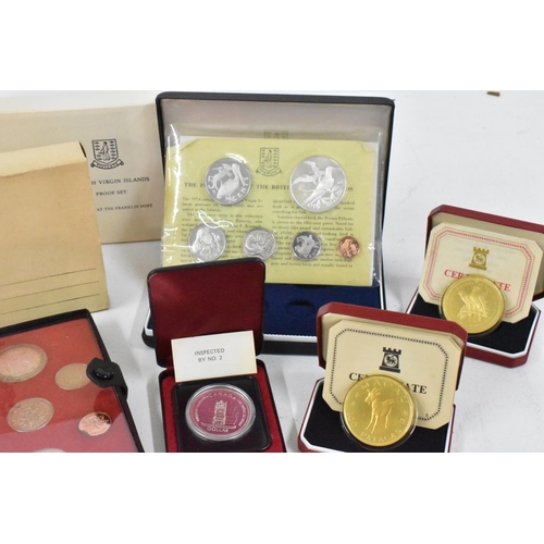 69 - Silver Proof Coins - a collection comprising of Royal Canadian Mint 1973 Double Struck Set to includ... 