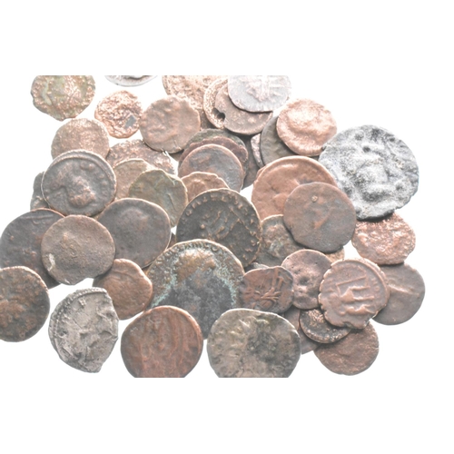 78 - Roman Empire - A collection of mixed denominations and metals to include Vespasian Denarius, Antonin... 