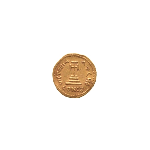 82 - Byzantine Empire - Heraclius and Heraclius Constantine (613-641), Gold Solidus, Obv. Full-face bust ... 