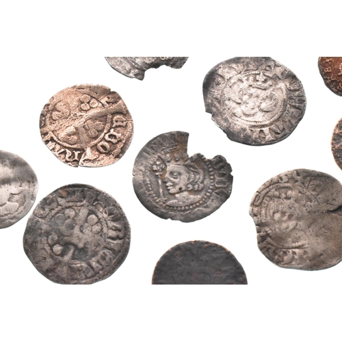 Hammered Coinage - a mixed collection in various conditions to include a Robert II of Scotland style silver Penny A/F, along with Longcross Pennies in the name of Edward and others,