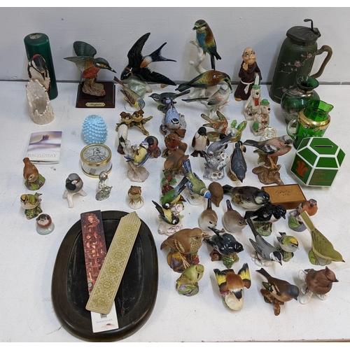 450 - A collection of china model birds to include Karl Ens Volkstedt, Beswick, Gobel and others
Location:... 