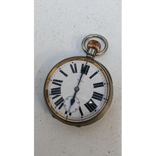 74 - Silver plated flatware and an eight day large pocket watch
Location: CAB 1
If there is no condition ... 