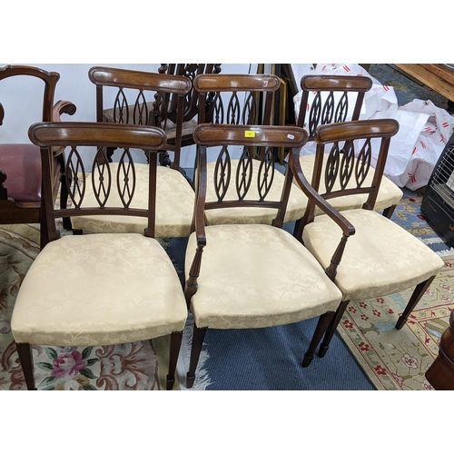 91 - ***THIS LOT IS WITHDRAWN***A set of six Regency mahogany dining chairs
Location: A2M
If there is no ... 