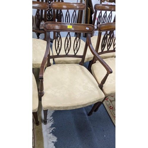 91 - ***THIS LOT IS WITHDRAWN***A set of six Regency mahogany dining chairs
Location: A2M
If there is no ... 