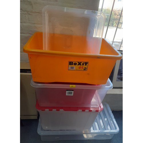 65 - A selection of plastic storage boxes
Location: RWF
If there is no condition report, please request