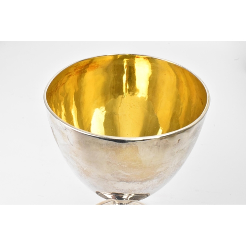 19 - A George III silver goblet, by William & Patrick Cunningham, hallmarked Edinburgh 1796, the bowl hav... 