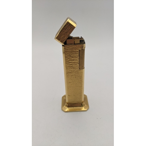 129 - A Dunhill gilt tallboy table lighter
Location:A2B
If there is no condition report shown, please requ... 