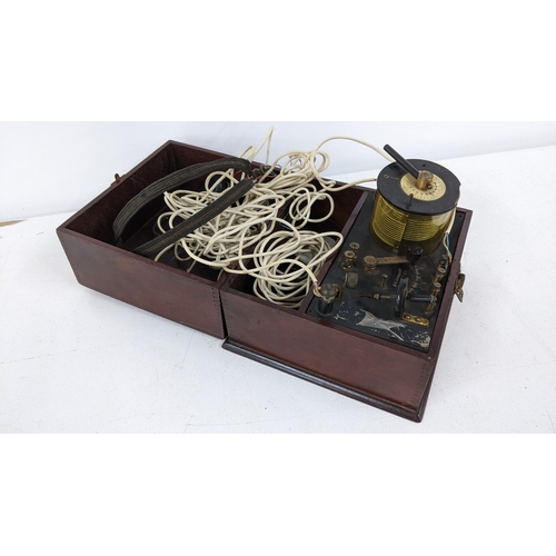 235 - An early 20th century mahogany cased crystal radio set by A.W. Gamage Ltd
Location: 5-1
If there is ... 