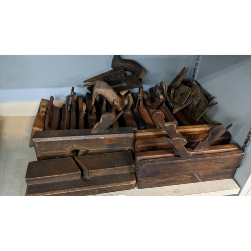 245 - A collection of woodworking planes to include a Sorby, W. Greenslade, C. Widman and others
Location:... 