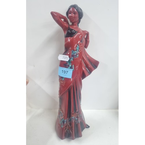 197 - Three Royal Doulton figures to include 'The Geisha' 'Flombe' Eastern Grace & Dragon
Location: 11-1
I... 