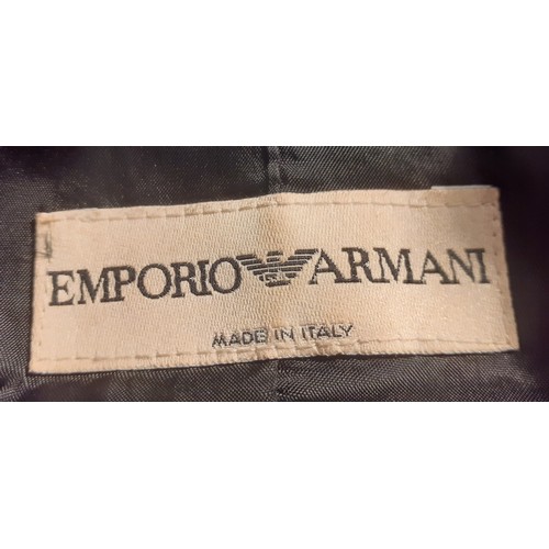 34 - Armani, Aurel and Ralph Lauren-Mixed designer clothing to include an Emporio Armani crimson full len... 