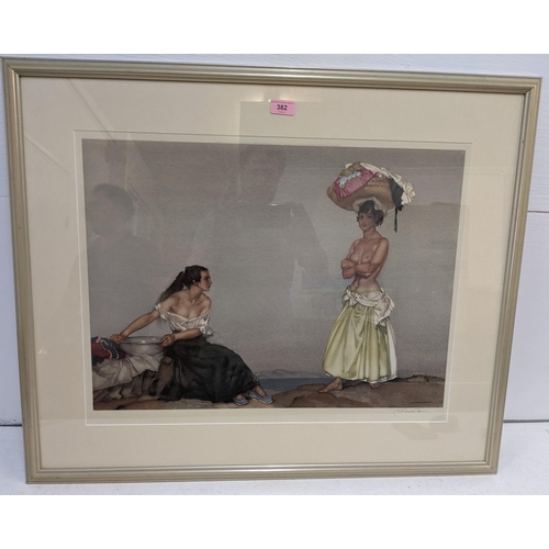 301 - Two William Russell Flint - Rosa and Marissa print, signed in pencil, 44cm x 60cm
Location:G
If ther... 