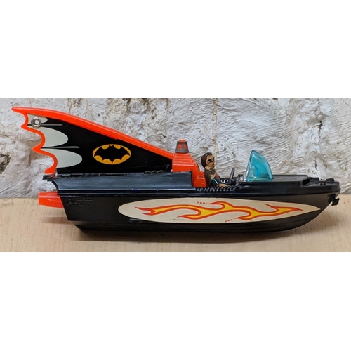 10 - Corgi toys - A Batboat and trailer (to fit a Corgi Batmobile) 107 and The Avengers Gift set 40 to in... 