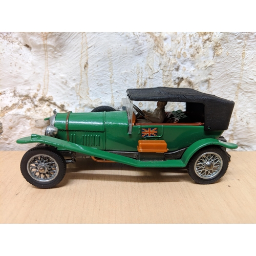 11 - Four Corgi classics to include three 1915 Ford Model T's 901,9013,9012 and a 1927 Bentley Le Mans an... 