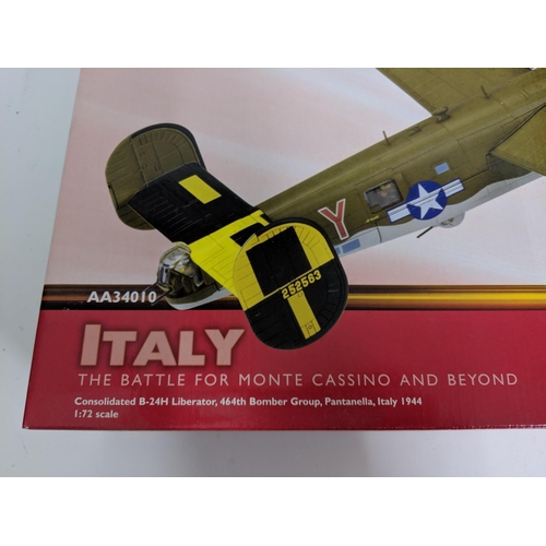 14 - A Corgi ' The Aviation Archive' diecast scale model no: AA34010 Italy. the battle for Monte Cassino ... 