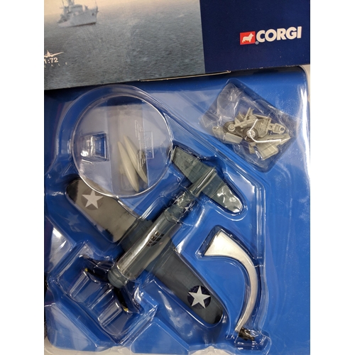 21 - Six Corgi Models of military planes from The Aviation Archive to include, British Aerospace Hawk T.J... 